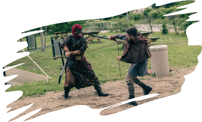 Combat Armes en latex